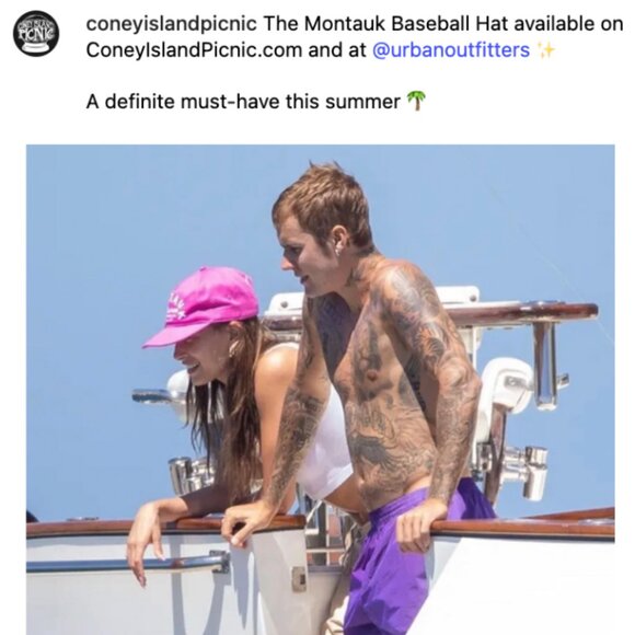 Coney Island Picnic Montauk Cap - BRAND NEW - Picture 3 of 12